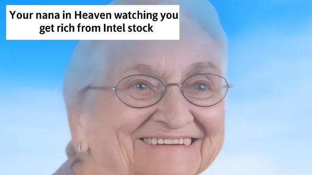 Intel Grandma Guy meme card