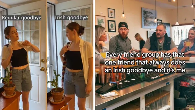 Carte meme Irish Goodbye
