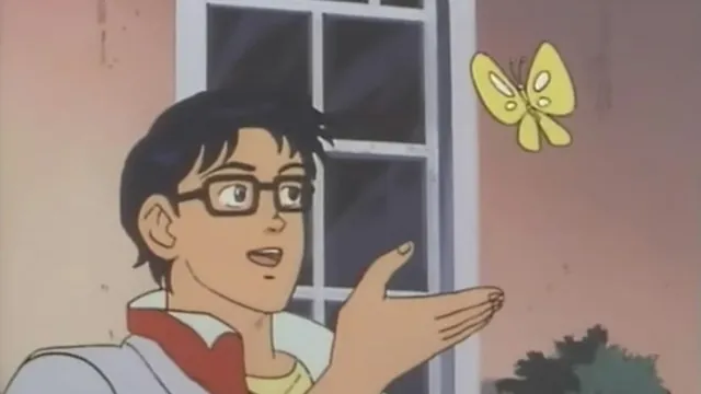 Carte meme Is This a Pigeon?