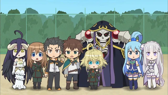 Carte meme Isekai Quartet
