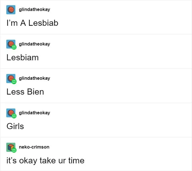 it's okay take ur time meme card