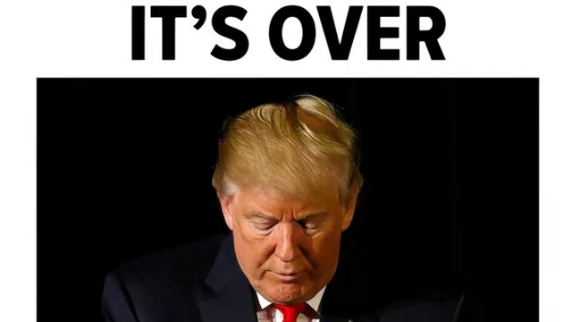 IT'S OVER meme card