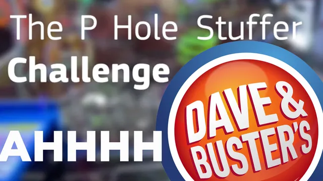 It's the X Challenge at Dave and Buster's meme card