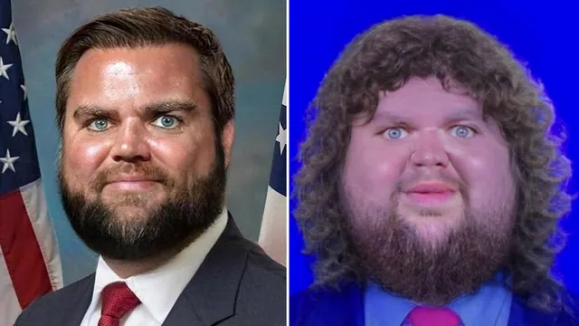 Carte meme J.D. Vance Edited Face Photoshops
