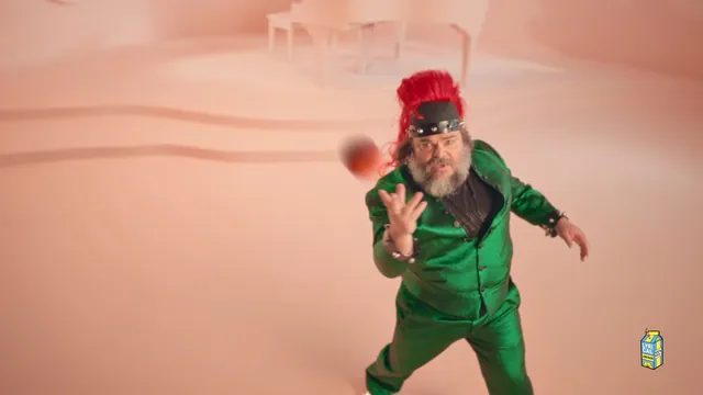Jack Black Tosses a Peach meme card
