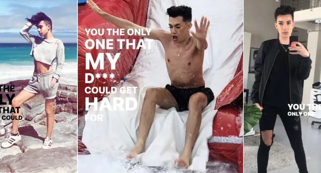 James Charles x Kevin Gates "Hard For" Edits meme card