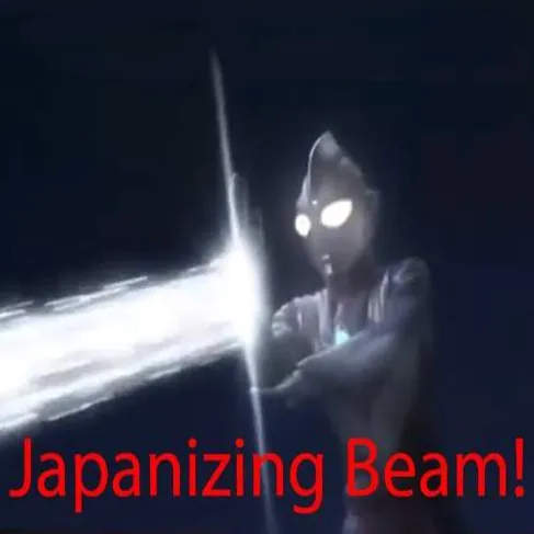 Japanizing Beam! meme card