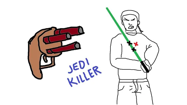 Carte meme Jedi Killer