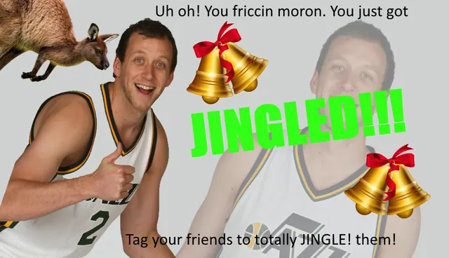 Jingled meme card