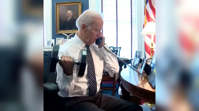 Joe Biden Calling Pope meme card