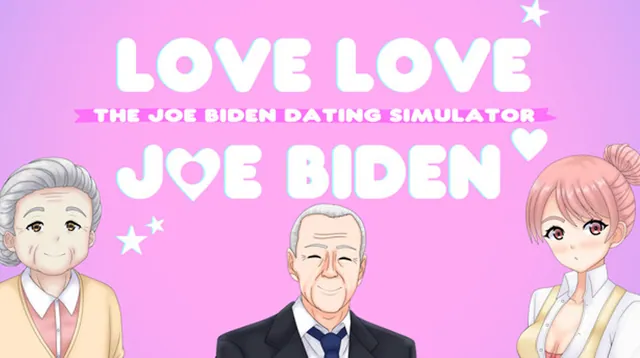 Joe Biden Dating Simulator meme card