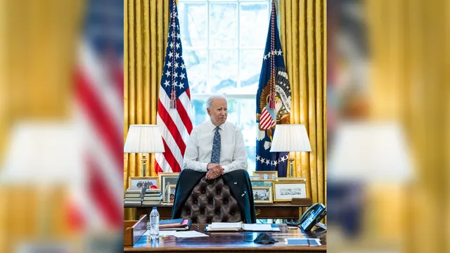 Joe Biden Optical Illusion meme card