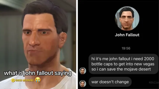 John Fallout meme card