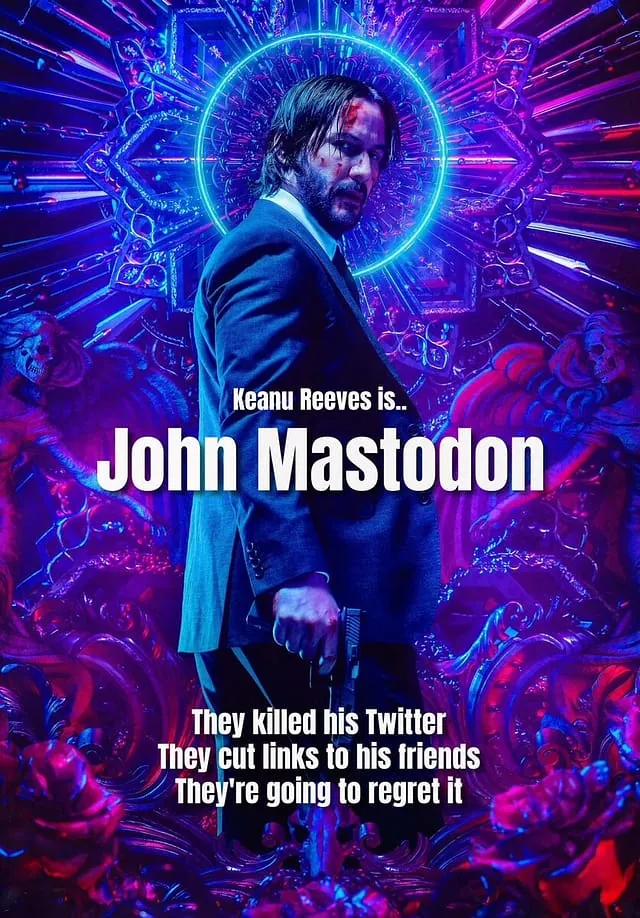 John Mastodon meme card