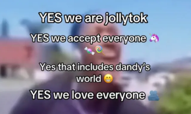 JollyTok meme card