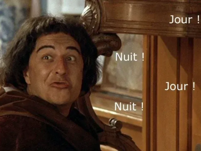 Jour ! Nuit ! meme