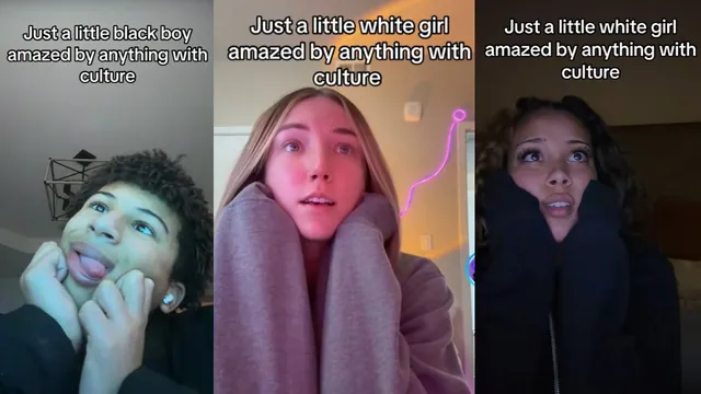 Just A Little White Girl Amazed By Anything With Culture meme card