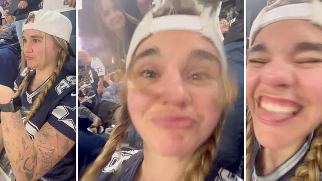 Carte meme Just Josie "Trust Me I’m a Good Time at Sports Games" Dallas Cowboys Video