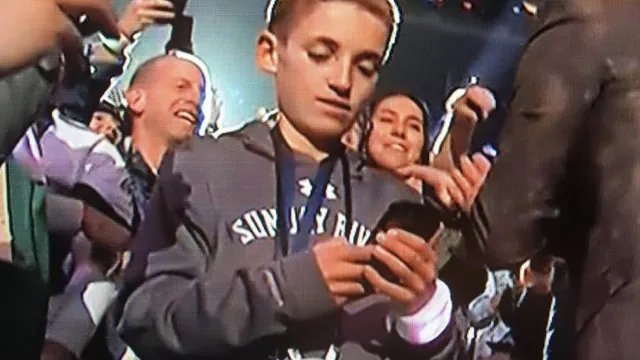 Carte meme Justin Timberlake’s Super Bowl Halftime Show Selfie Kid