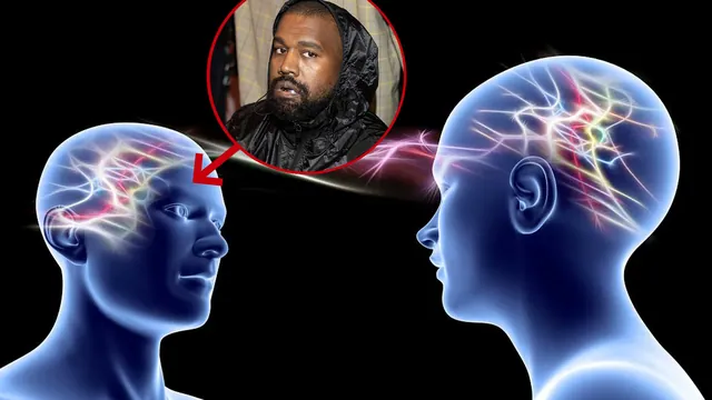 Carte meme Kanye West Using Telepathy