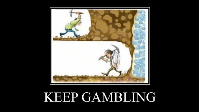 Carte meme Keep Gambling