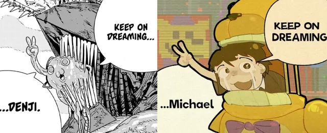 Keep On Dreaming... Denji meme card