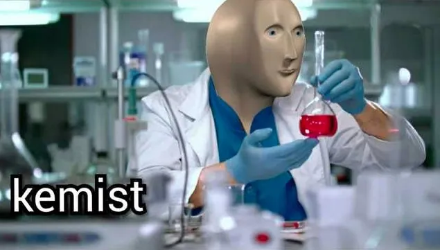 Kemist meme card