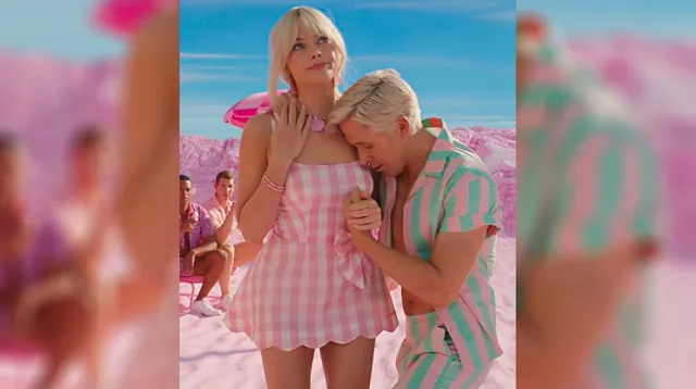 Ken on Barbie's Shoulder meme card