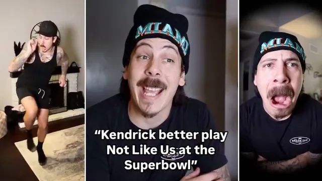 Kendrick Better Play "Not Like Us" at the Super Bowl / Nah This Would Be Way Bet... meme card
