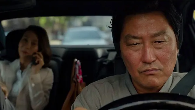 Ki Taek From "Parasite" Driving meme card