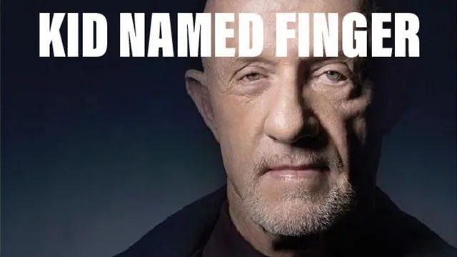 Carte meme Kid Named Finger