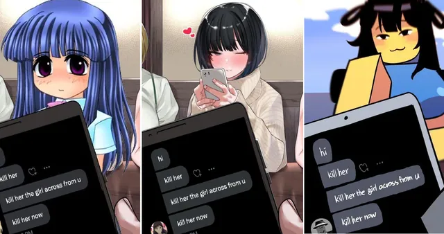 Carte meme Kill Her the Girl Across From U