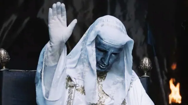 King Baldwin IV Hand Raise meme card
