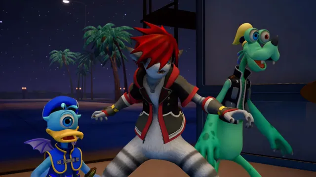 Kingdom Hearts 3's Monsters, Inc. Goofy meme card