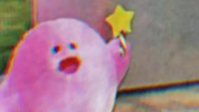 Kirb meme card