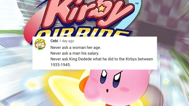 Kirby Air Ride Music: Item Bounce Comment Section meme card
