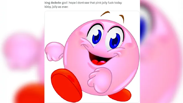 Kirby, Jolly as Ever meme card