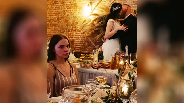 Carte meme Kiss At Sister’s Wedding