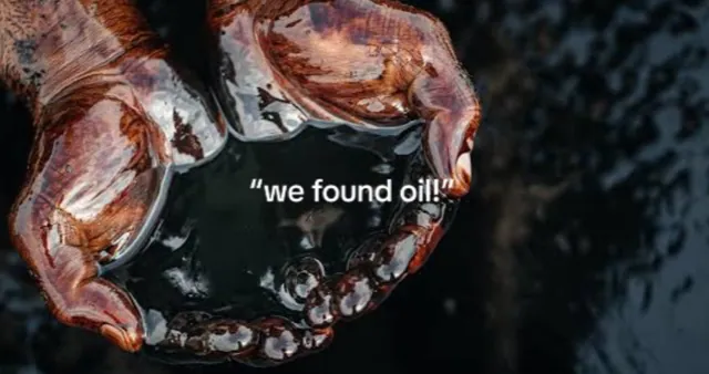 Carte meme Knock Knock Motherfucker It’s the United States of America / We Found Oil