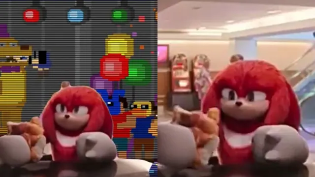 Carte meme Knuckles Eating Challah Bread