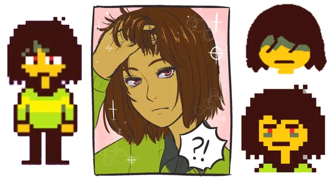 Kris' Eyes (Deltarune) meme card
