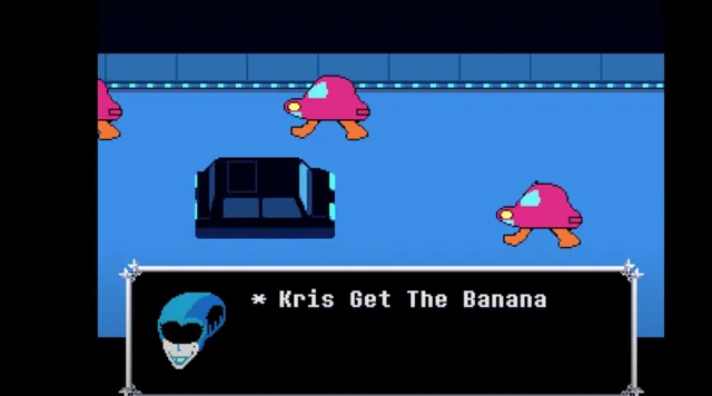 Kris Get The Banana meme card