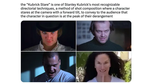 Carte meme Kubrick Stare