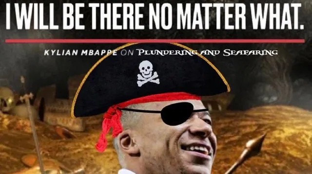 Kylian Mbappe's "I Will Be There No Matter What" meme card
