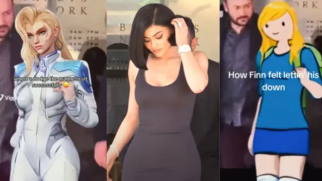 Kylie Jenner Bob Walk meme card