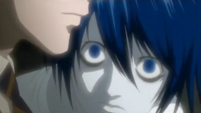 Carte meme L Staring at Kira