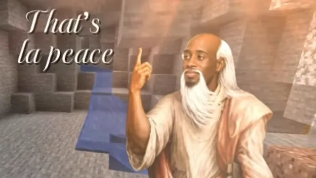 La Peace meme card