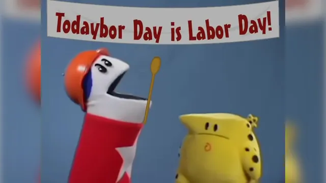 Carte meme Labor Dabor / "Todaybor Day Is Labor Day!"