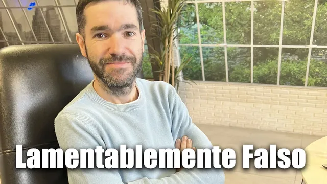 Carte meme Lamentablemente Falso