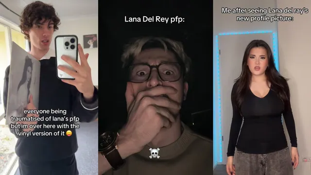 Lana Del Rey TikTok PFP meme card
